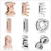 New Authentic Bracelets Accessories Clip Charm fit Reflections charms copper beads Do It Yourself Jewellery High Quality
