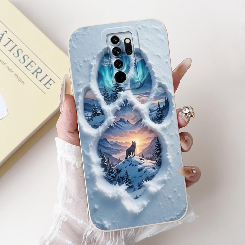 For Redmi Note 8 Pro Case Cover Silicone Cute Cat Fashion Butterfly Flowers Love Funny Painted Casing 2015105 M1906G7I M1906G7G