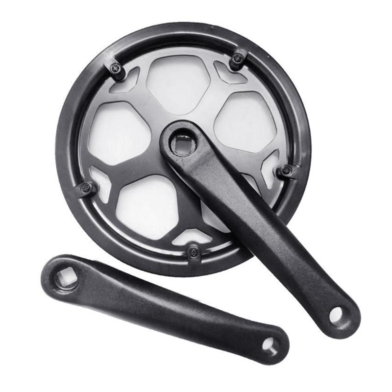 

Folding Bike Chainwheel Crankset Replacement 52T/48T/40T Bicycles Chainwheel Aluminum Alloy Bicycles Crank Chain Wheel