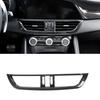 For Alfa Romeo Giulia Stelvio 2017- ABS Car Center Console Air Conditioning Vent Frame Cover Trim Interior Car Accessories