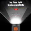 LED Bicycle Front Light Type-C Rechargeable Bicycle Headlight Road Bike Headlamp Easy To Install Cycling Accessories1/2PCS