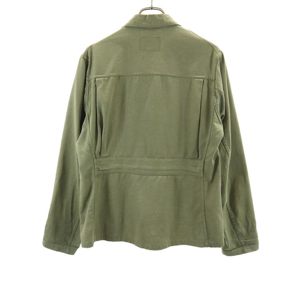 Nigel Cabourn Made In Japan Linen Blend Cotton Tailored Jacket 48 Khaki Men's Used