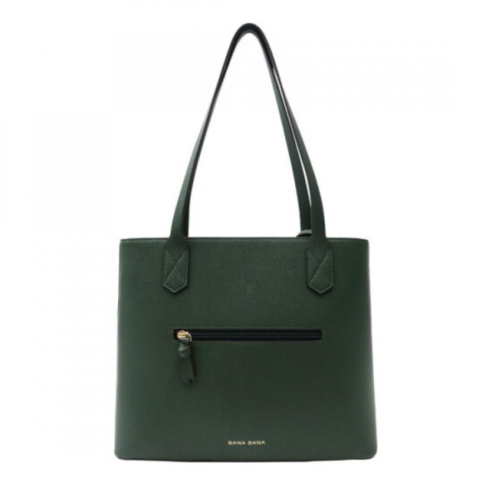 BAnAvAnA Meiji A Shoulder bAg Genuine leAther dArk Green hmwcA259mAi0 1