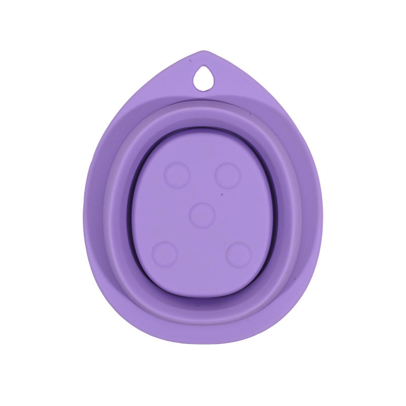 Soft Silicone Makeup Brush Cleaner Folding Powder Puff Cleaning Bowl Eyeshadow Brush Cleaning Pad Makeup Tools Portable Washing