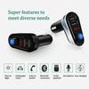Black Dual USB 5V 3.1A Car Charger BT Handsfree FM Music MP3 Player