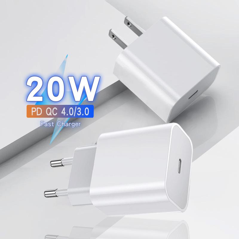 

20W PD Fast Charger, EU Standard for Apple 11/12, 8P/XS Max Without packaging
