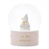 Baby 'My First Christmas' Penguin Water Globe Pink