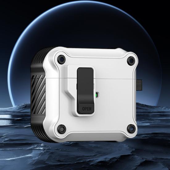 Earphone Protective Case Full Protection with Secure Locks Hanging Buckle Headphone Covers