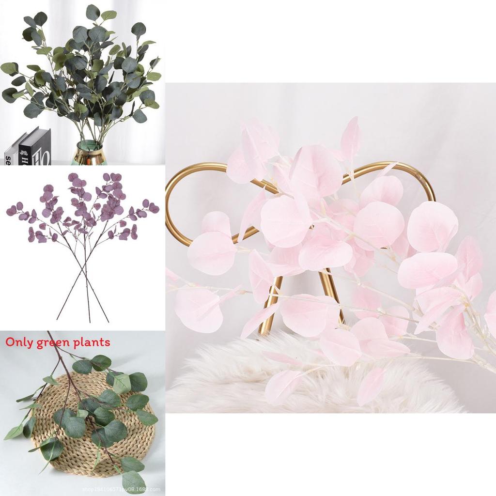 Eucalyptus Robusta Smith Fake Plant For Hotel Wedding Decor And Creative Photography Settings