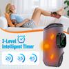 Electric Cordless Heated Ankle Guard Massager for Right or Left Foot Vibration Massage Wristband Hot Compress Ankle Wrist Brace