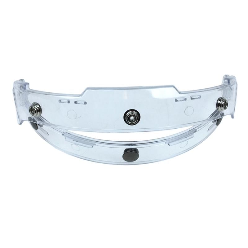 Motorcycles Black UV Adapter Flip Up Base Attachment For 3-Snaps Bubble Shield Visor Face Mask Helmet Accessories