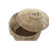 Korbset DKD Home Decor Braun Mehrfarbig Natur Jute Metall Boho 51 x 51 x 48 cm