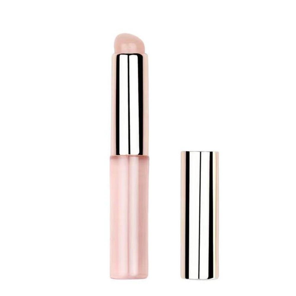 

New Reusable Nail Art Silicone Brush Washable Round-tipped Lip Brush Gradient Effect Portable Nail Arts Applicator