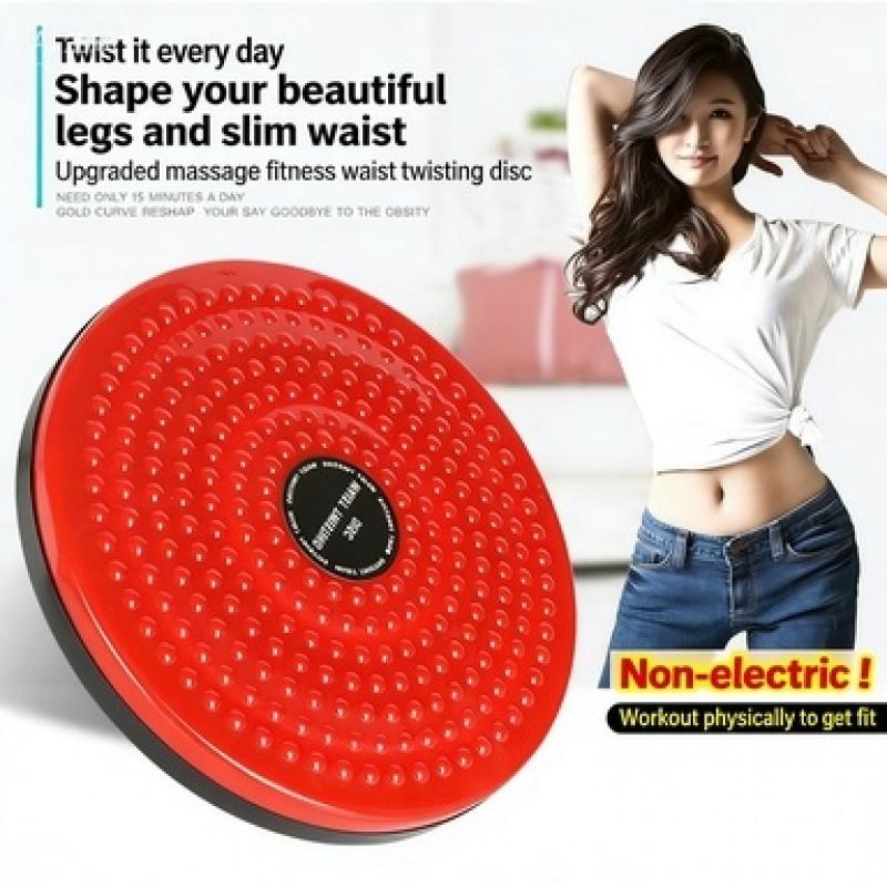 Large Waist Twisting Disc, Foot Twist Disc, Home Fitness Equipment, Slimming Belly and Waist Belt2pcs Cleaning Towel