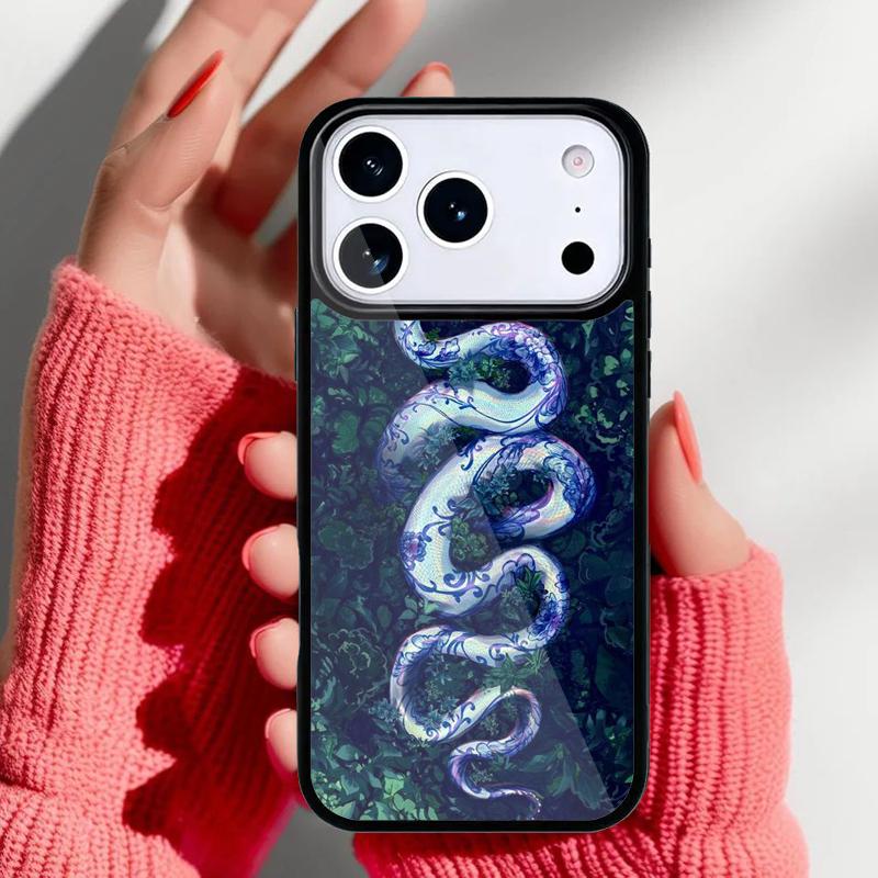 Snake Drawing Art Phone Case for iPhone 17 Air 16e 15 14 13 Pro Max Back Cover for 12 11 Pro Coque
