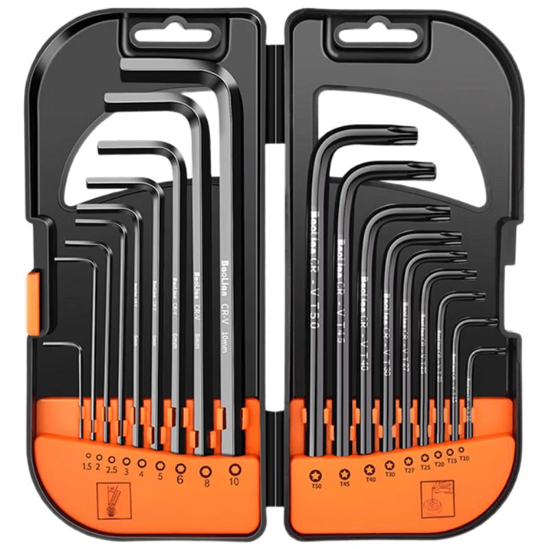BaoLian Metric Hex and Torx Wrench Set