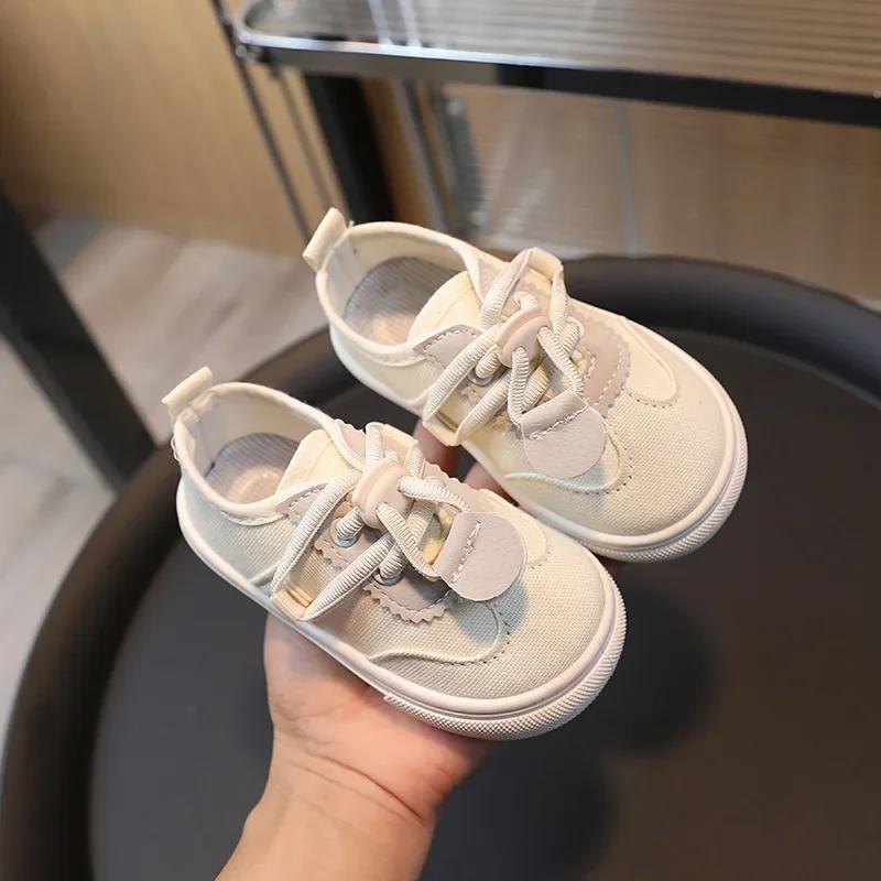 Fashion Tennis Baby Girl Boy Casual Shoes Spring Autumn Fashion Infant Toddler Kids Sneakers Comfortable Soft Sole Children Canvas Shoes