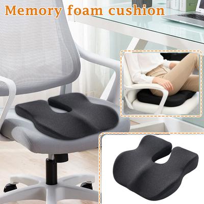 Poduszka na siedzisko z pianki memory do długotrwałego siedzenia Poduszka na krzesło na hemoroidy uraz kości ogonowej kobiety w ciąży Odciążenie talii bez zmęczenia