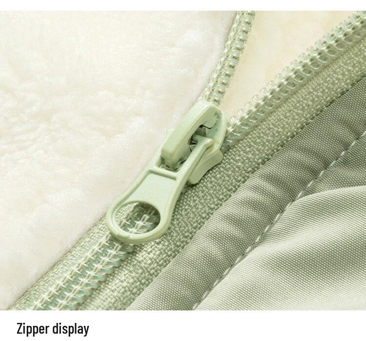 Men's 2025 Autumn/Winter Hong Kong Style Lambswool Jacket - Trendy Student Versatile Plus Velvet and Thick Cotton Padded Jacket