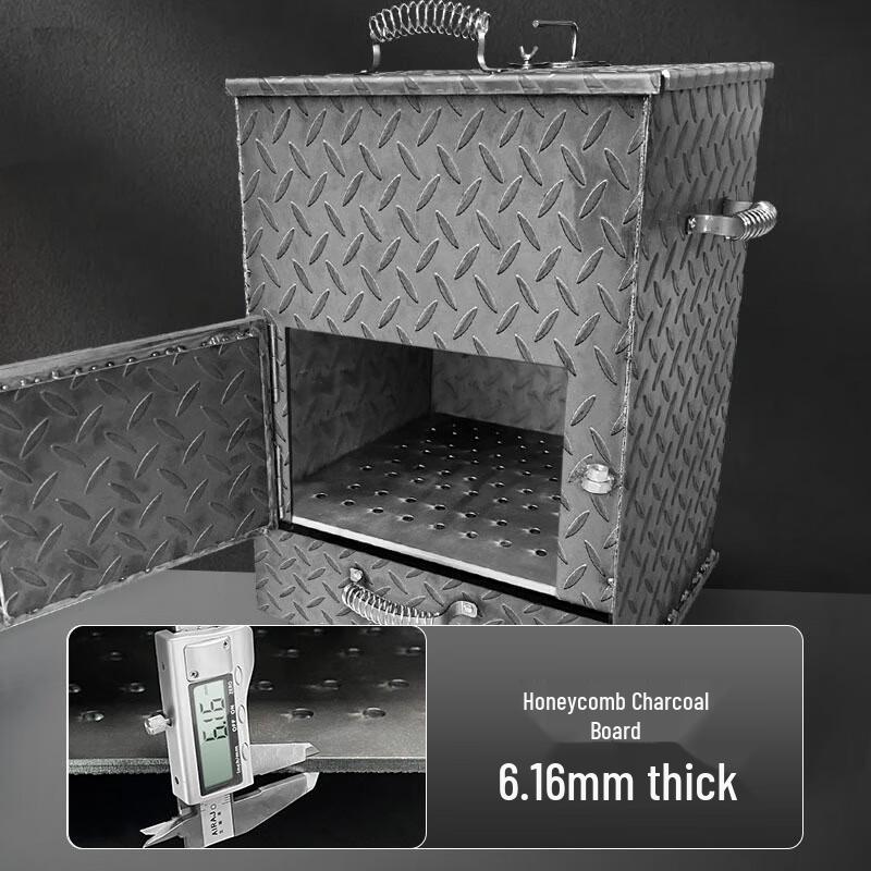 De Ruien Thickened Charcoal Ignition Stove with Storage