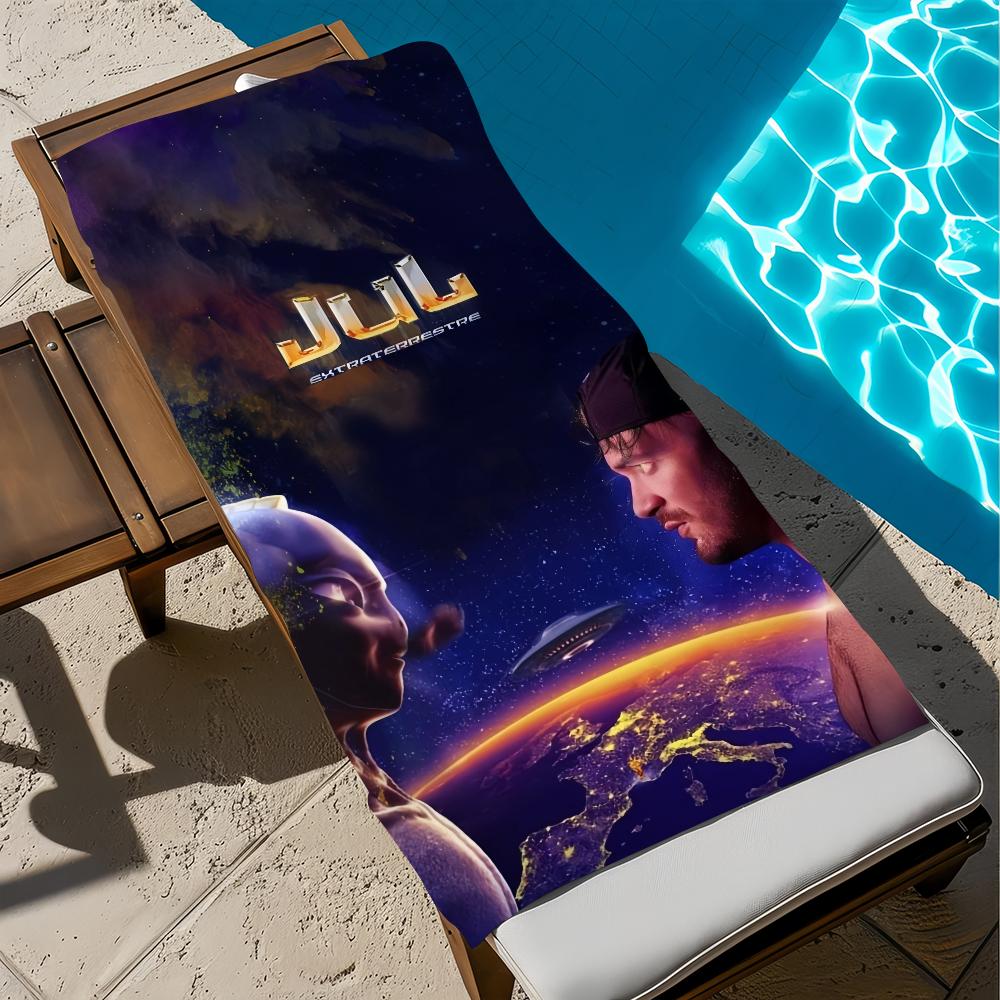 Handtuch Fitnessstudio J-Jul Dusche Camping Schnelltrocknend Sport Große Strandtücher Rapper Weich I-inarretableS Sänger Pool Geschenk Für Reisen