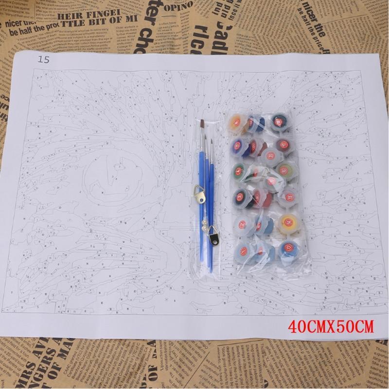 DIY Painting By Numbers Digital Oil Painting Arts Painting Hobbies