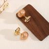 French Light Luxury Two-Wear High-End Stud Earrings Retro Diamond-Encrusted Pearl Earrings Niche Design Temperament Fashion Earrings