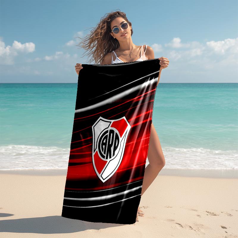1 Stück Fußballmannschaft (31) Strandtuch, Bequem und Dick, und Schwimm-/Bade-/Picknick-/Campingtuch, Geeignet für Meeresstrand