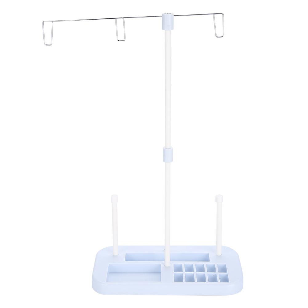 Adjustable 3 Cone Embroidery Thread Spool Holder Stand for Sewing Machine