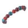 Les Trésors De Lily [N1043] - Designer Bracelet 'Minéralia' Brown Blue
