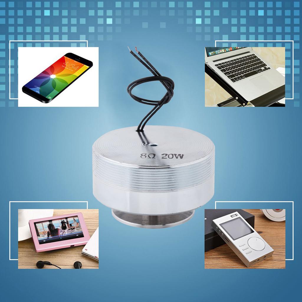 1Pcs 50MM 2Inch All Frequency Resonance Speaker Vibration Strong Bass Louderspeaker