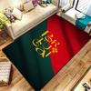 Portugal Nationalmannschaft Teppich für Wohnzimmer Schlafzimmer Zuhause Sofadekoration, Kinder spielen Rutschfeste Bodenmatte