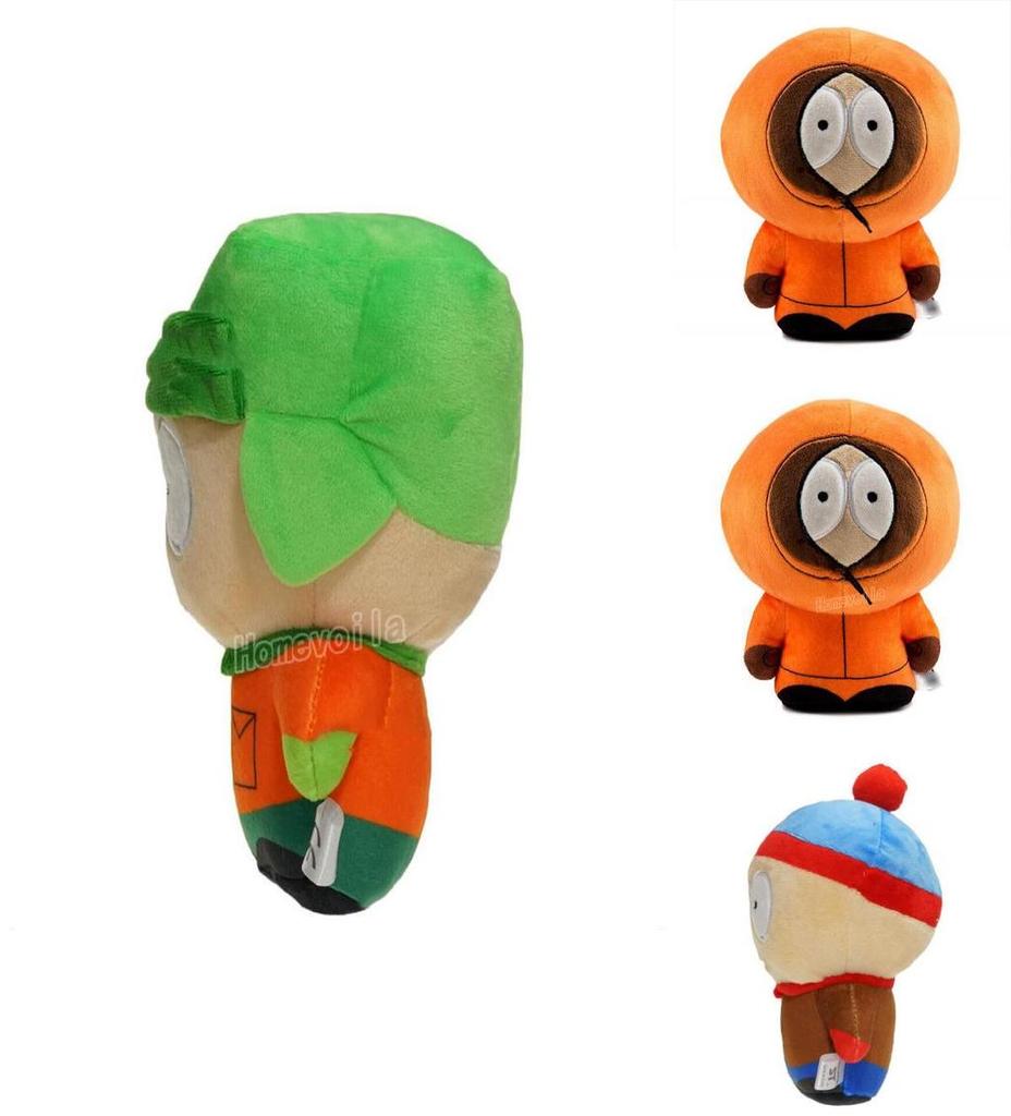 Kyle Cartman And Kenny Plush Keychain From South Park Band