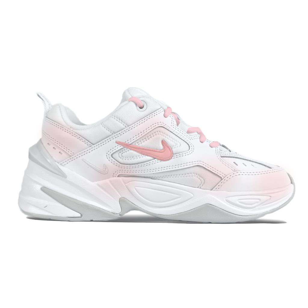 Nike M2K Tekno Floral Moments Low Top Chunky Sneakers Women's White AO3108-100(team352-)
