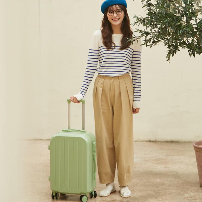 Qianlü ABS&PC Lightweight Spinner Luggage with Password Lock