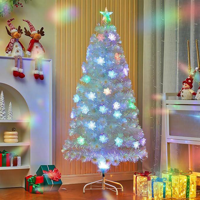 1.5m White Fiber Optic LED