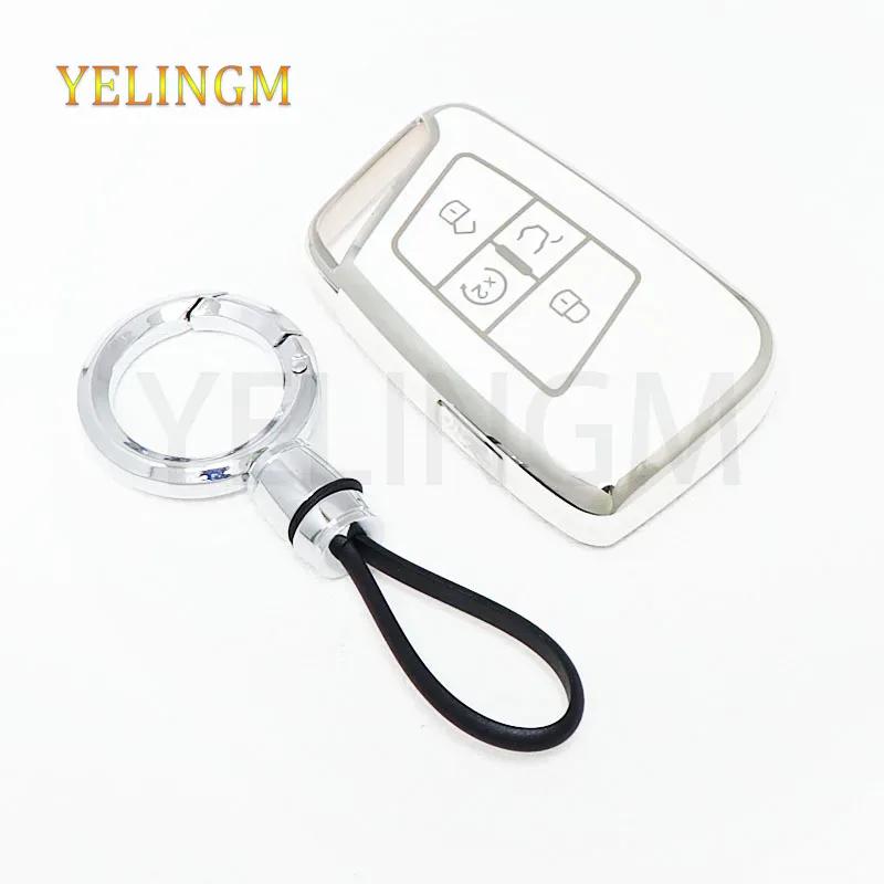 Tpu Car Remote Key Case Cover Shell Fob For Vw Volkswagen Passat B8 Tiguan Magotan Golf For Skoda Kodiaq Superb A7 Accessories