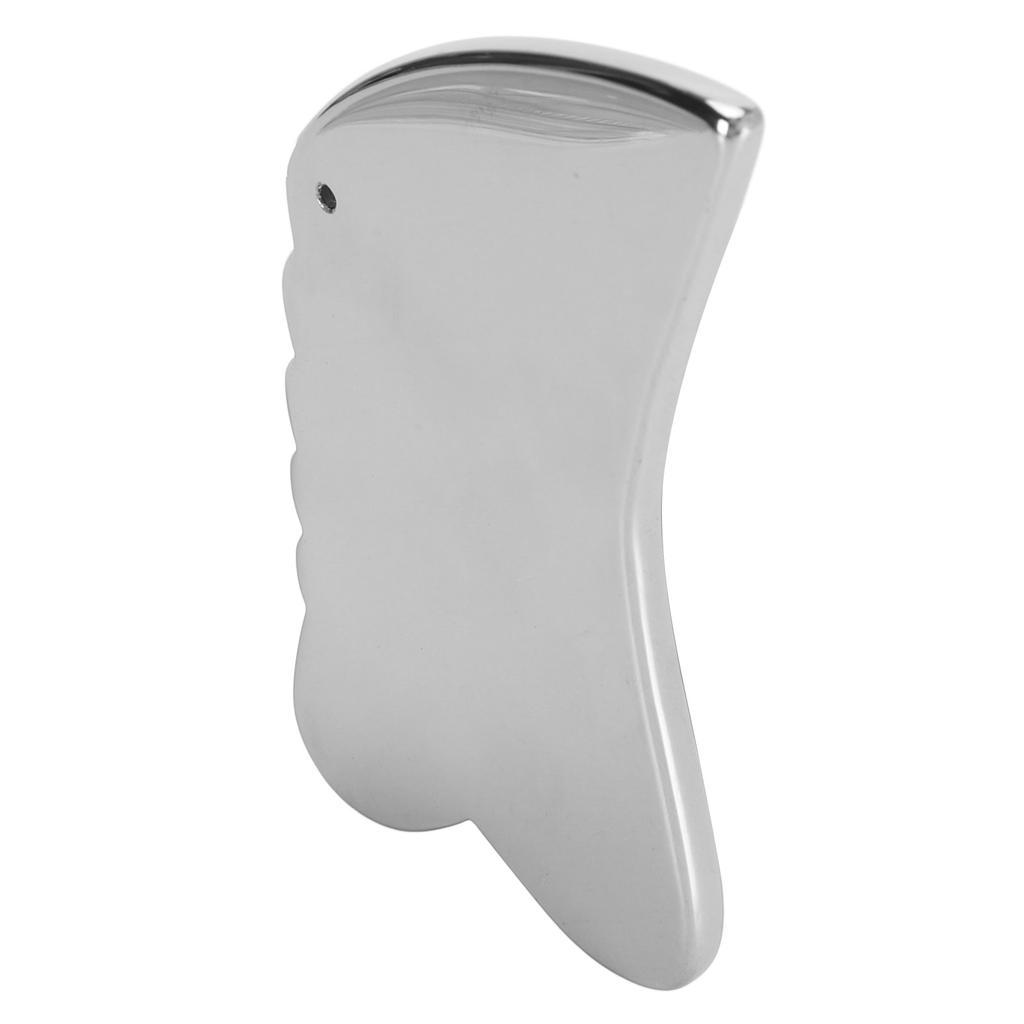 100x60x6mm Terahertz Scraping Board Energy Stone Meridian Back Scraping Plate Massage Tool for Home