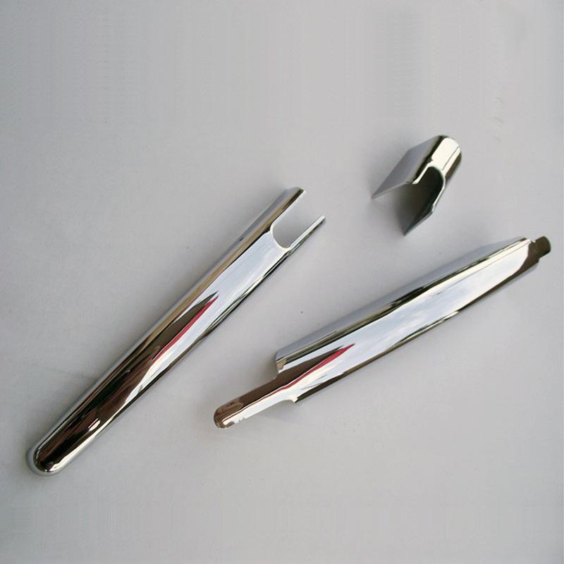 Rear Wiper Window Wiper Cover for Nissan QASHQAI J11 2014 2015 2016 2017 2018  Chrome Trim Car Accessories 3 Pcs