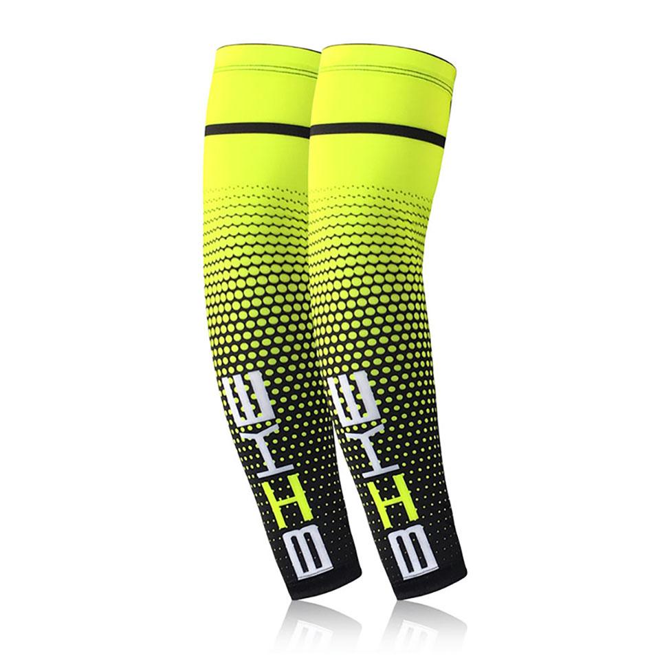 

Gobygo 1Pair Cover Protective Arm Sleeve Cool Men Cycling Running Bicycle Uv Sun Protection Cuff Bike Sport Arm Warmers Sleeves M