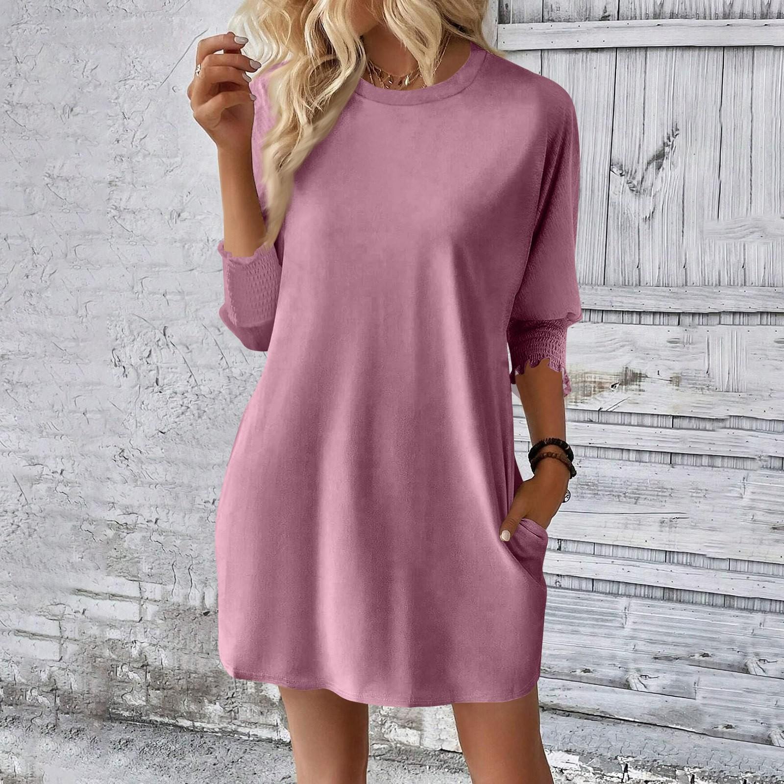 

Женское модное свободное платье M