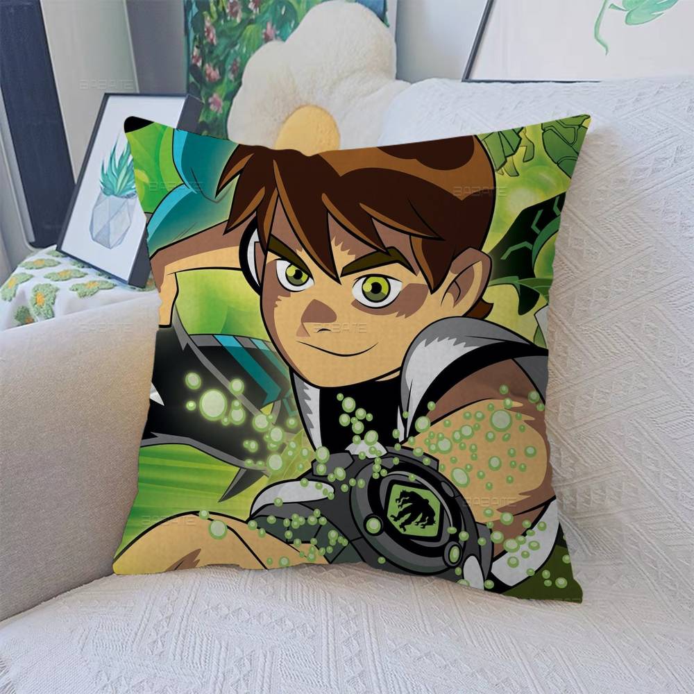 B-ben 10 Classic Animation Pillow Gifts Home Office Furnishings Bedroom Sofa Car Cushion Cover Case 45x45cm
