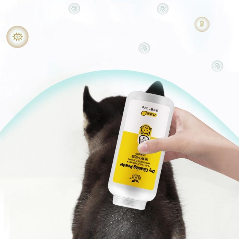 Waterless Dog Cat Shampoo & Pet Deodorizer Itch Relief No Rinsing Necessary Dog Shampoo for Dry Itchy Skin No Rinsing
