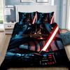 Cartoon W-Wars S-Stars Bedding Set For Children And Adults,3D Printing Duvet Cover Pillowcase Queen King Quilt Cover Suitable