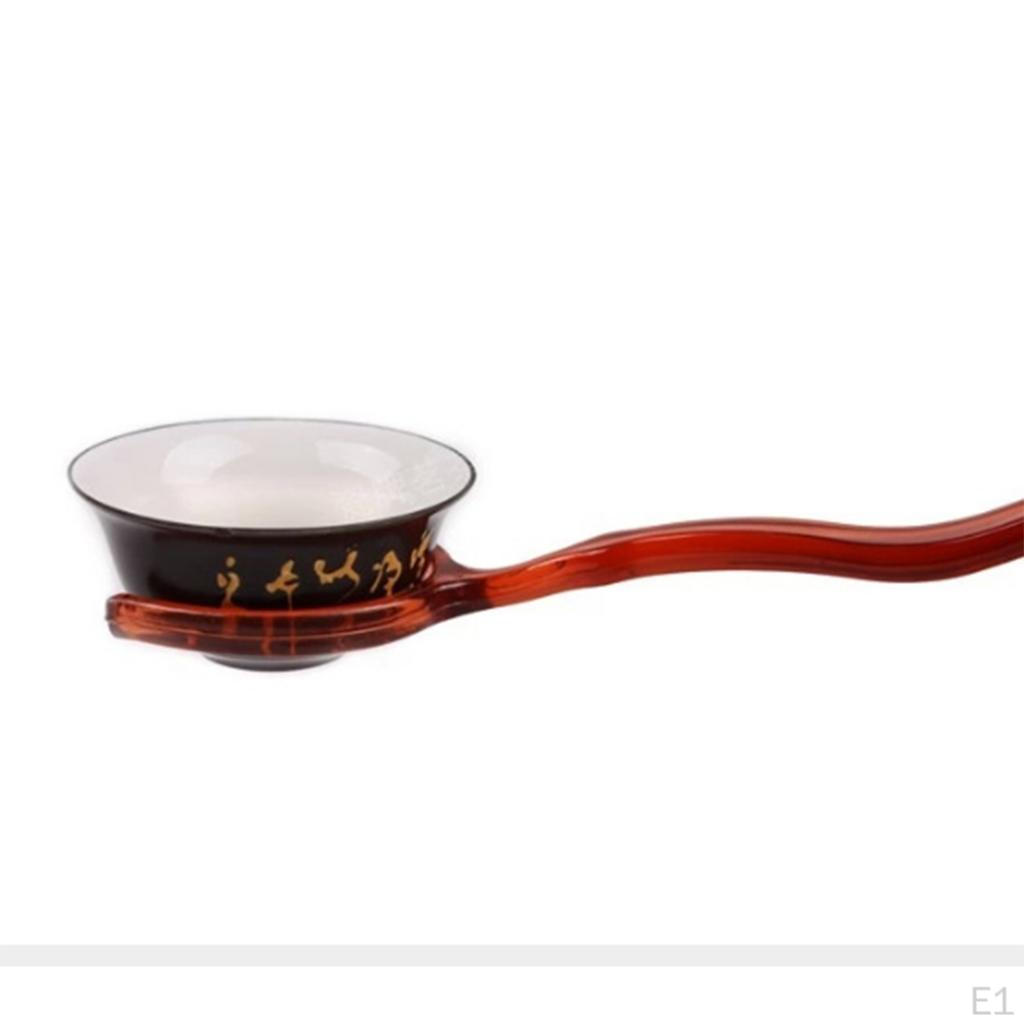 Insulation Anti Heat Server Holder Fork Bamboo Utensils