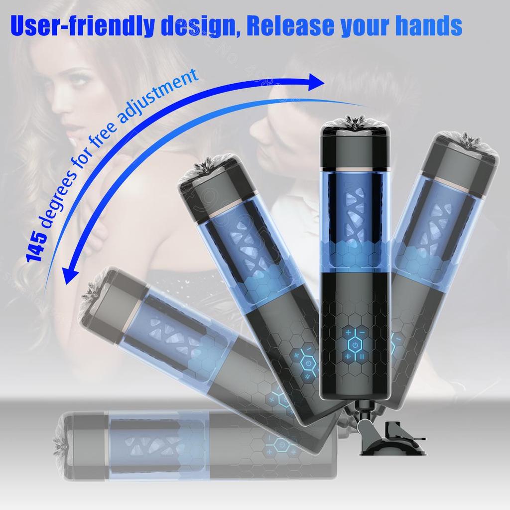 Automatic  Male Masturbation Cup Sucking Heating Piston Penis Training Equipment Machine Realistic Vagina Sex Shop Adult Goods