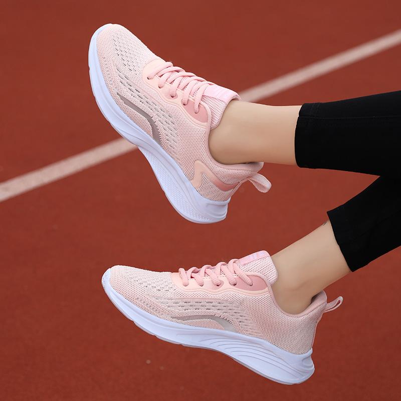 Breathable Comfortable Lightweight Sports Women's Shoes Running Shoes Multifunctional Casual Single Mesh Women's Shoes