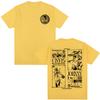 Camisetas de Anime Jojo's Bizarre Adventure Manga para Hombres y Mujeres Casual Algodón Mangas Cortas Top Oversize