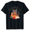 New Men Cat Sitting And Eating Pizza T Shirt Oversize Printed Casual Tee Shirt Casual Short Sleeve Vintage Couples TShirt