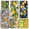 Summer Fresh Fruit Lemon Print Phone Case For Oneplus 13R 13 12R 11 10T 10R Nord N100 N200 N10 10 9 9R 9RT CE 3 2 Z Pro Soft TPU